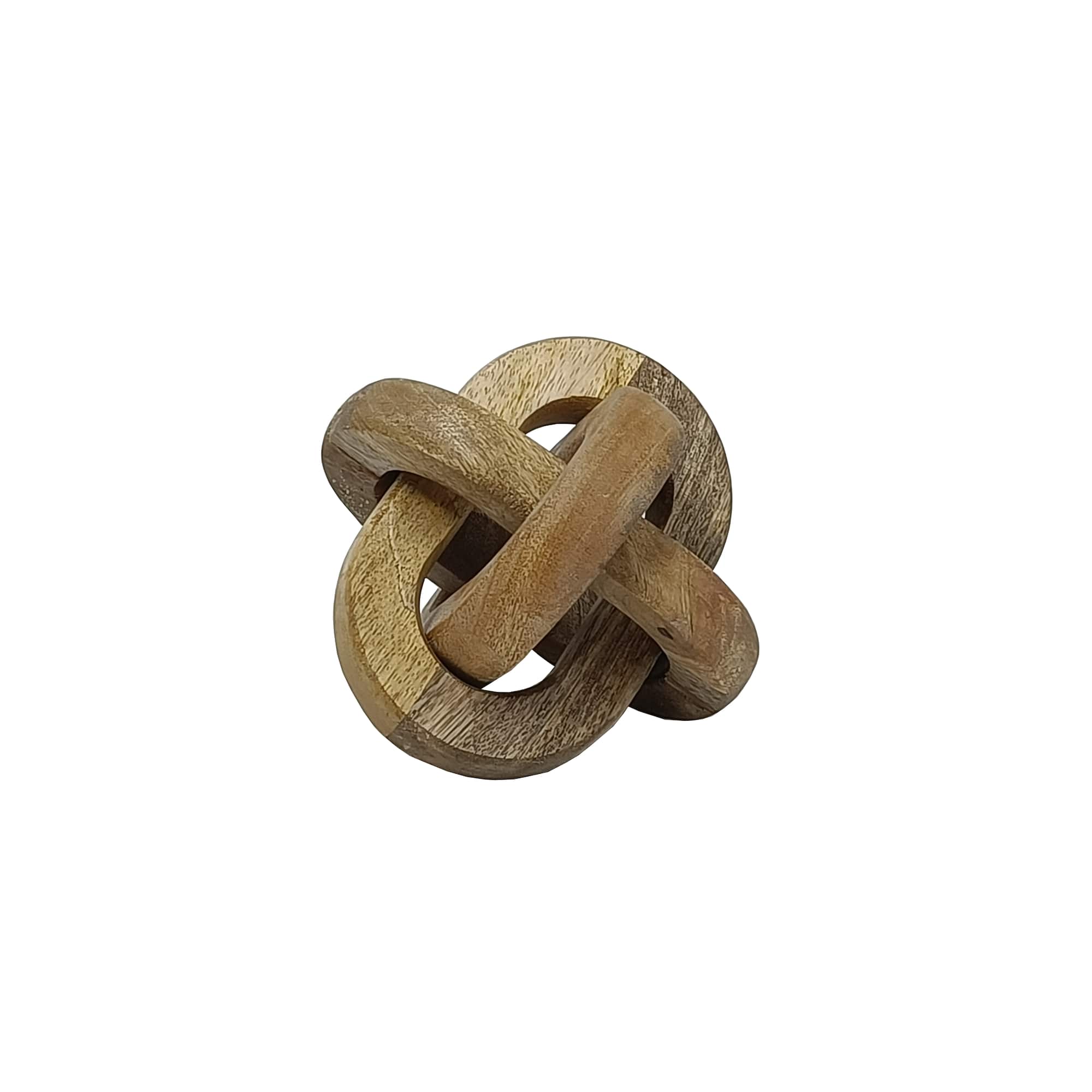5.75" Wooden Knot Tabletop Décor by Ashland®